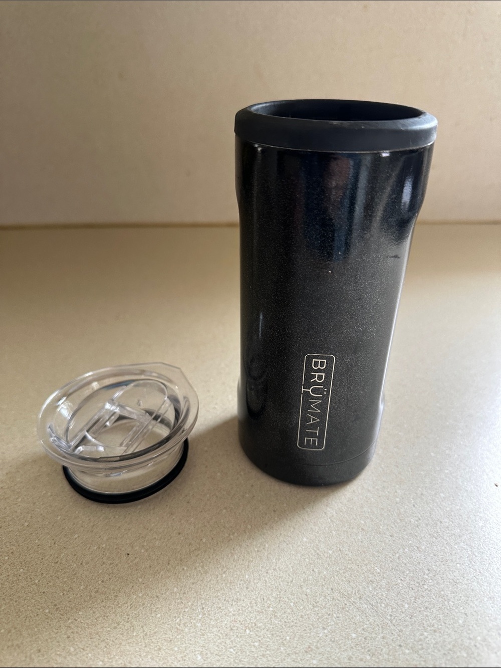 Brümate Slim Insulated Tumbler - Black Sparkle